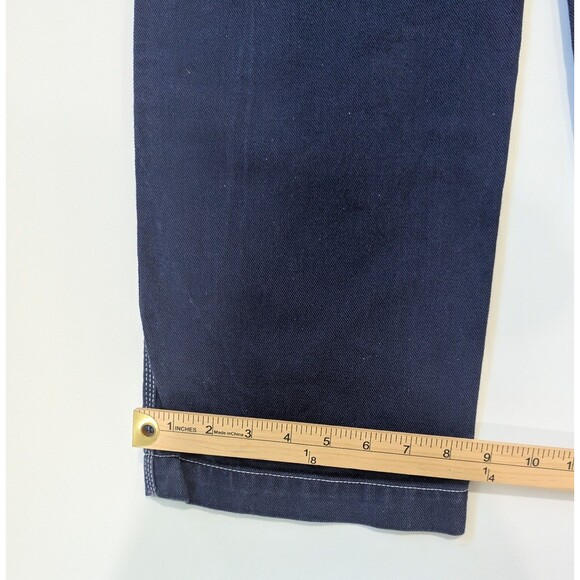 Aritzia TNA Admiral Dark Blue Greenwich Pant High-Rise Carpenter Jeans Size 2 - Picture 9 of 14